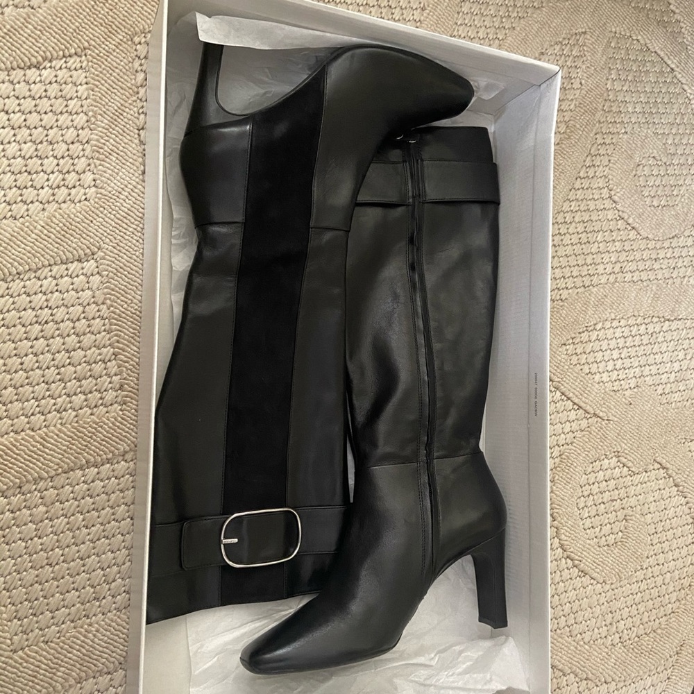 Geox respira tall heeled boots